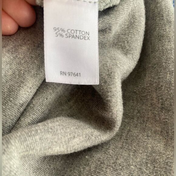 J.Jill Pure Jill Soft-Brushed Belted Dress Gray Sz Medium Long Sleeve Pockets - Picture 13 of 15